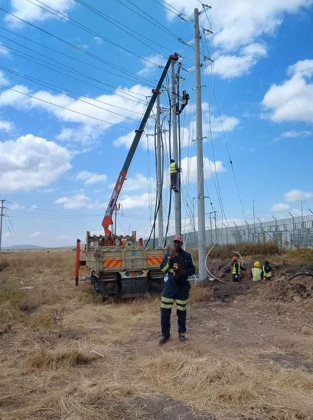 Power Line Construction by Gigam Tech Limited
